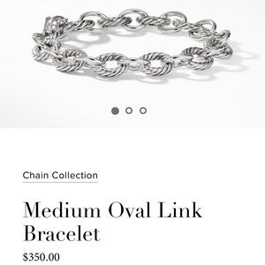 David Yurman link bracelet